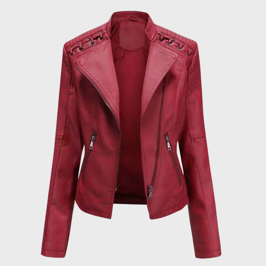 Aniela – Veganská Kožená Bunda