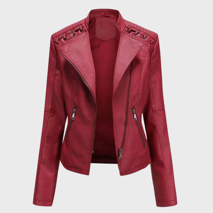 Aniela – Veganská Kožená Bunda