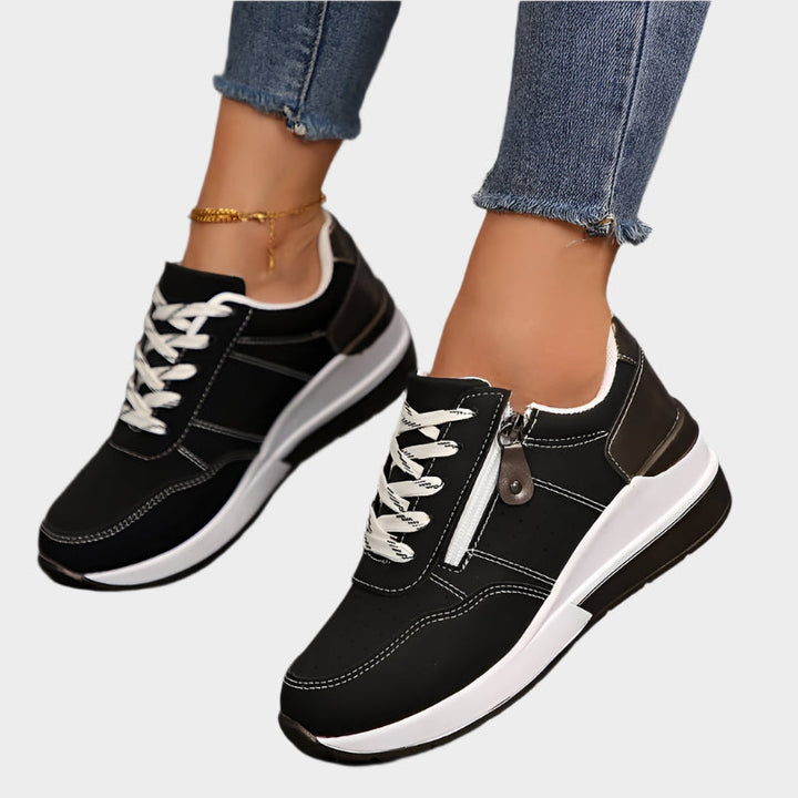 Adéla – Ortopedická Obuv se Zipem a Silnou Podešví