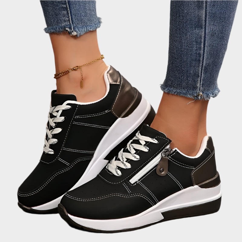 Adéla – Ortopedická Obuv se Zipem a Silnou Podešví