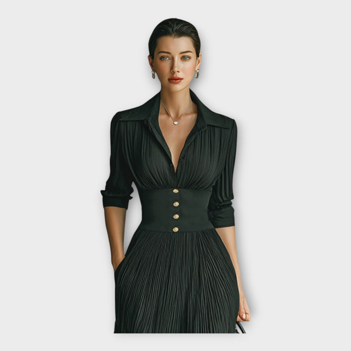 Adéla – Dlouhé Šaty s Rafinovanou Elegancí