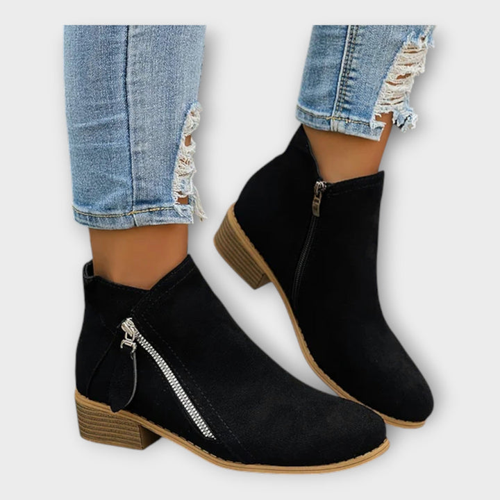 Adéla – Elegantní Boty s Zipem