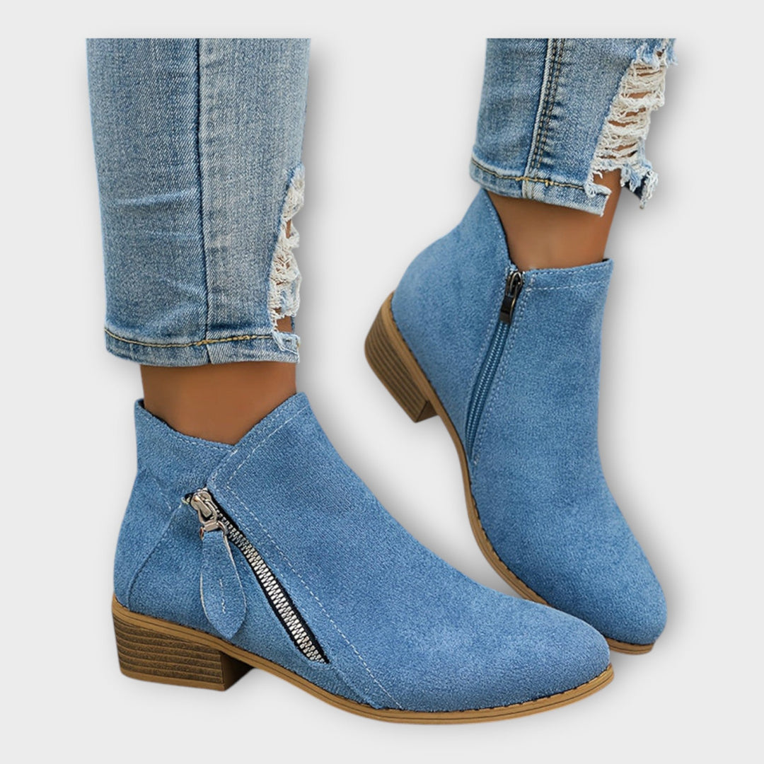 Adéla – Elegantní Boty s Zipem