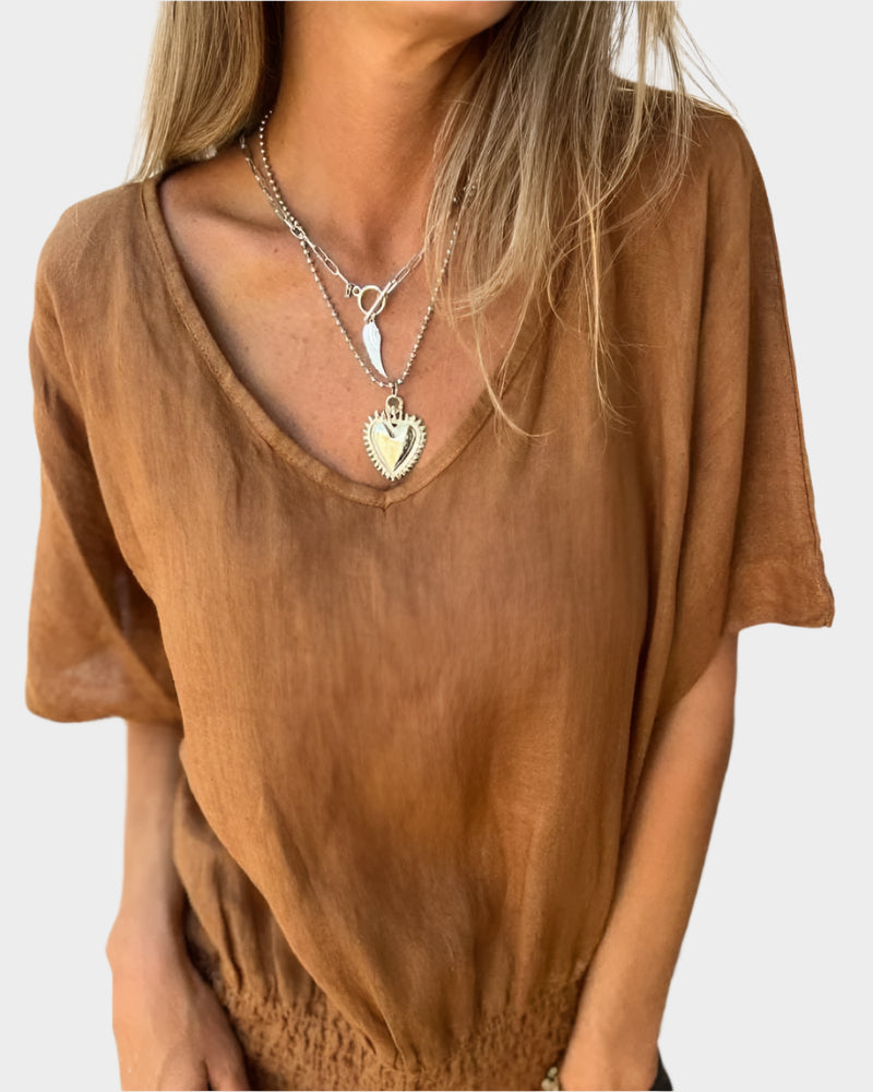 Adéla – Pohodlná Letní Blůza