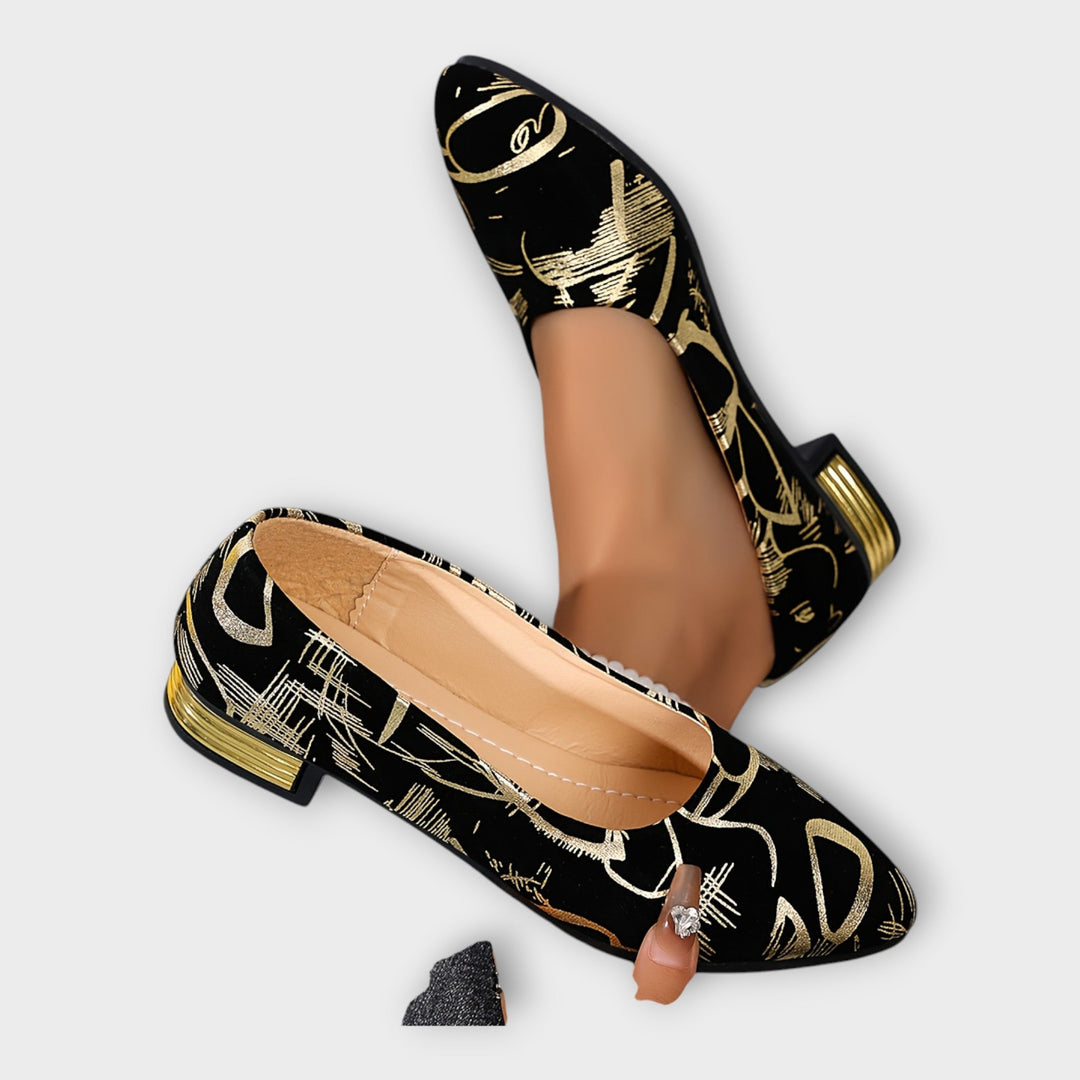 Adéla – Elegantní Baleríny s Rafinovanými Detaily