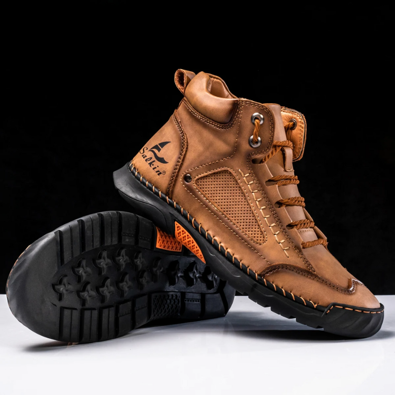 Marek – St. Moritz Kožené High Top Boty