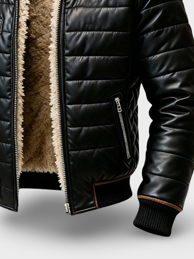 BRUNON - LUXUSNÍ ZATEPLENÁ BUNDA S MĚKKOU PODŠÍVKOU