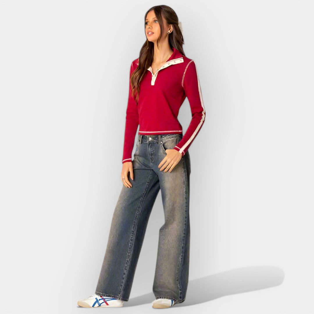 Petra – Nízké Džínové Kalhoty