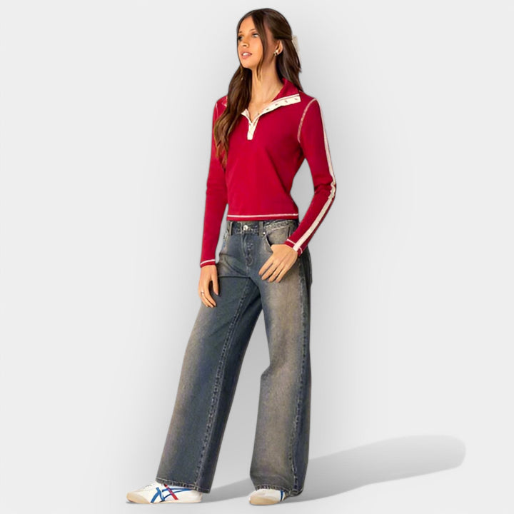 Petra – Nízké Džínové Kalhoty