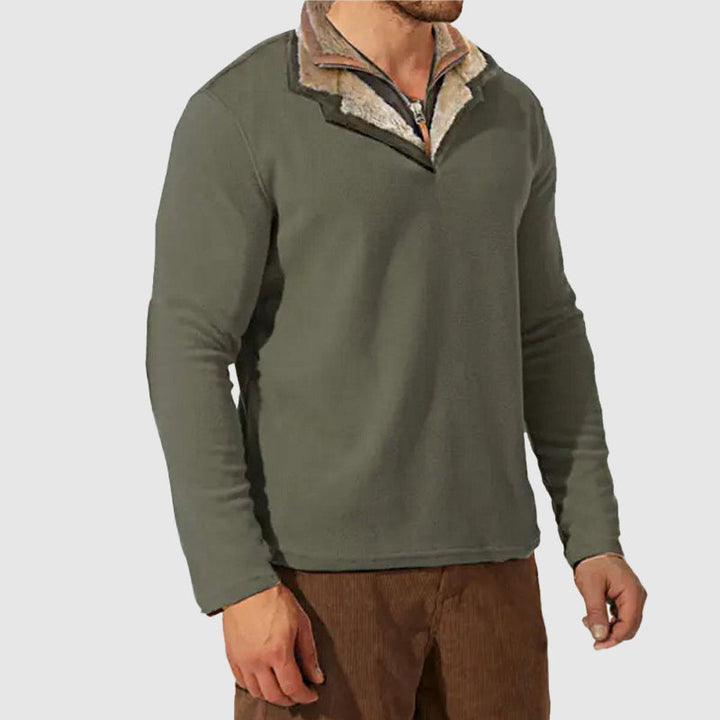 Tomáš – Vintage Límeč Svetr pro Muže