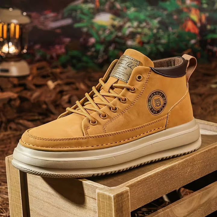 Matěj ® – Ortopedické Kožené Boty | Prémiová Edice