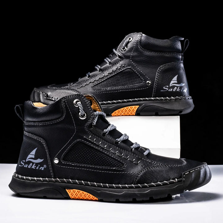 Marek – St. Moritz Kožené High Top Boty