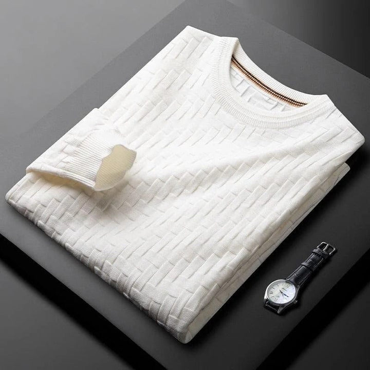 Tomáš – Vaflový Svetr pro Muže