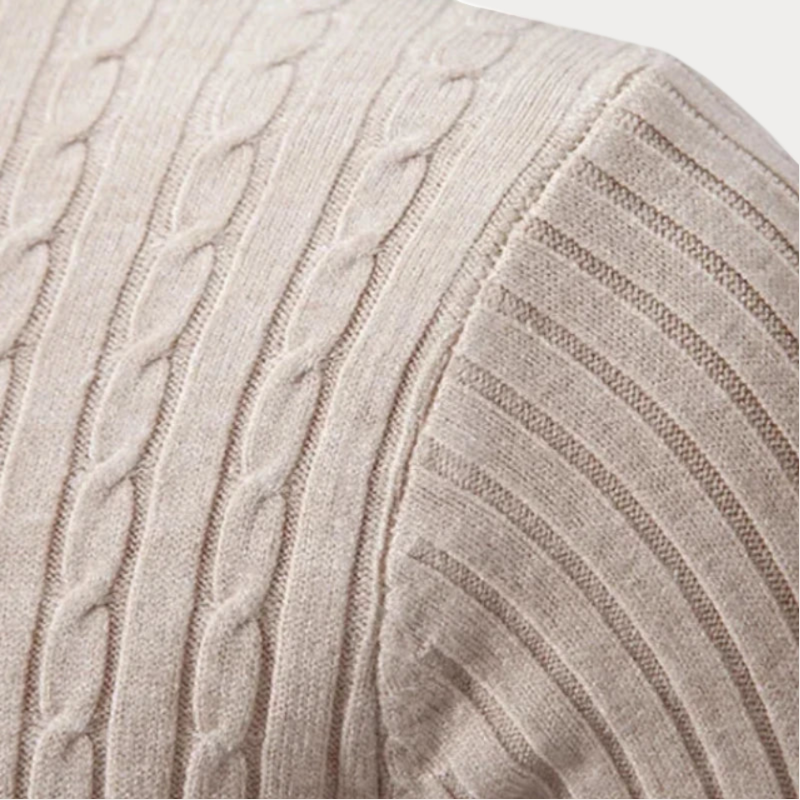 Tomáš – Zvratný Vzorovaný Pulovr