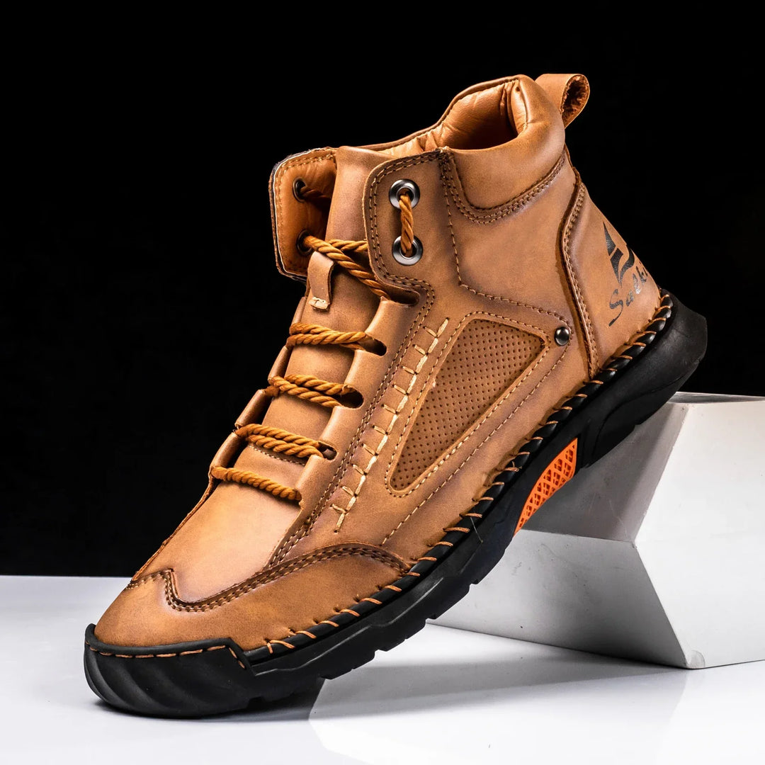 Marek – St. Moritz Kožené High Top Boty