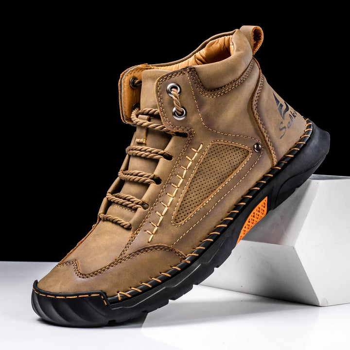 Marek – St. Moritz Kožené High Top Boty