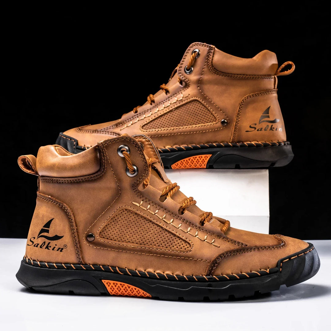 Marek – St. Moritz Kožené High Top Boty