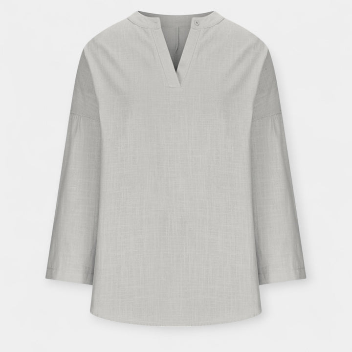 Adéla – Lněná Blůza na Pláž