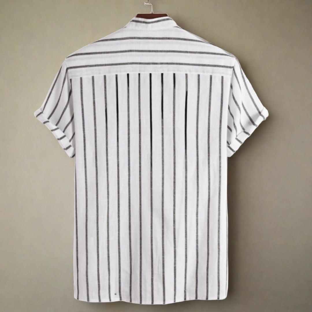 David – Pruhovaná Pánská Košile