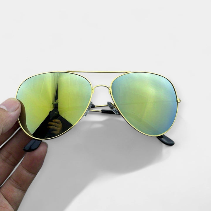 Sofie – Retro Brýle se Zrcadlovými Skly