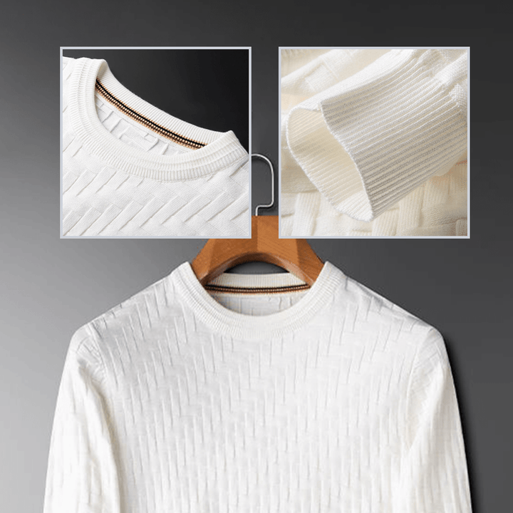 Tomáš – Vaflový Svetr pro Muže