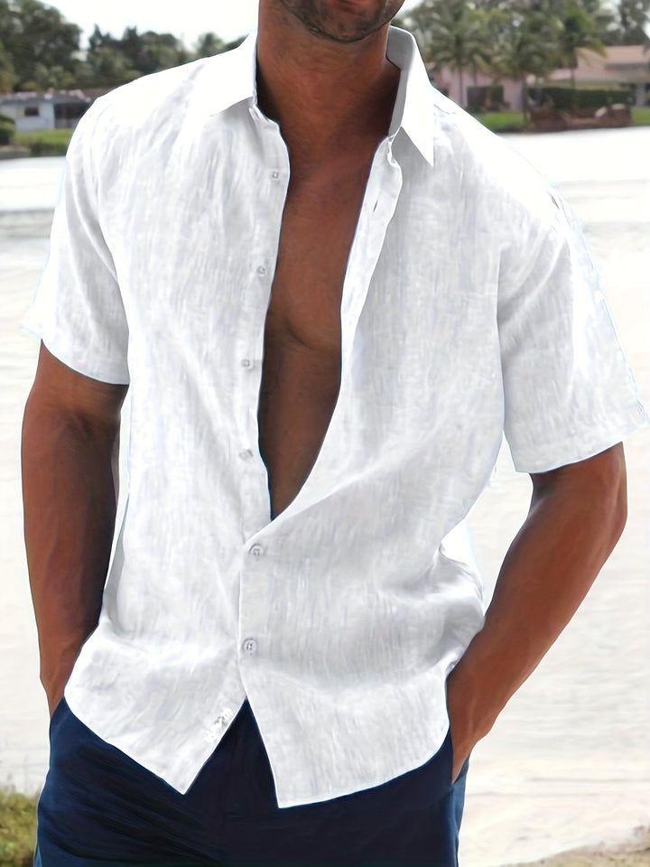 Tomáš – Krátký Rukáv Košile pro Muže