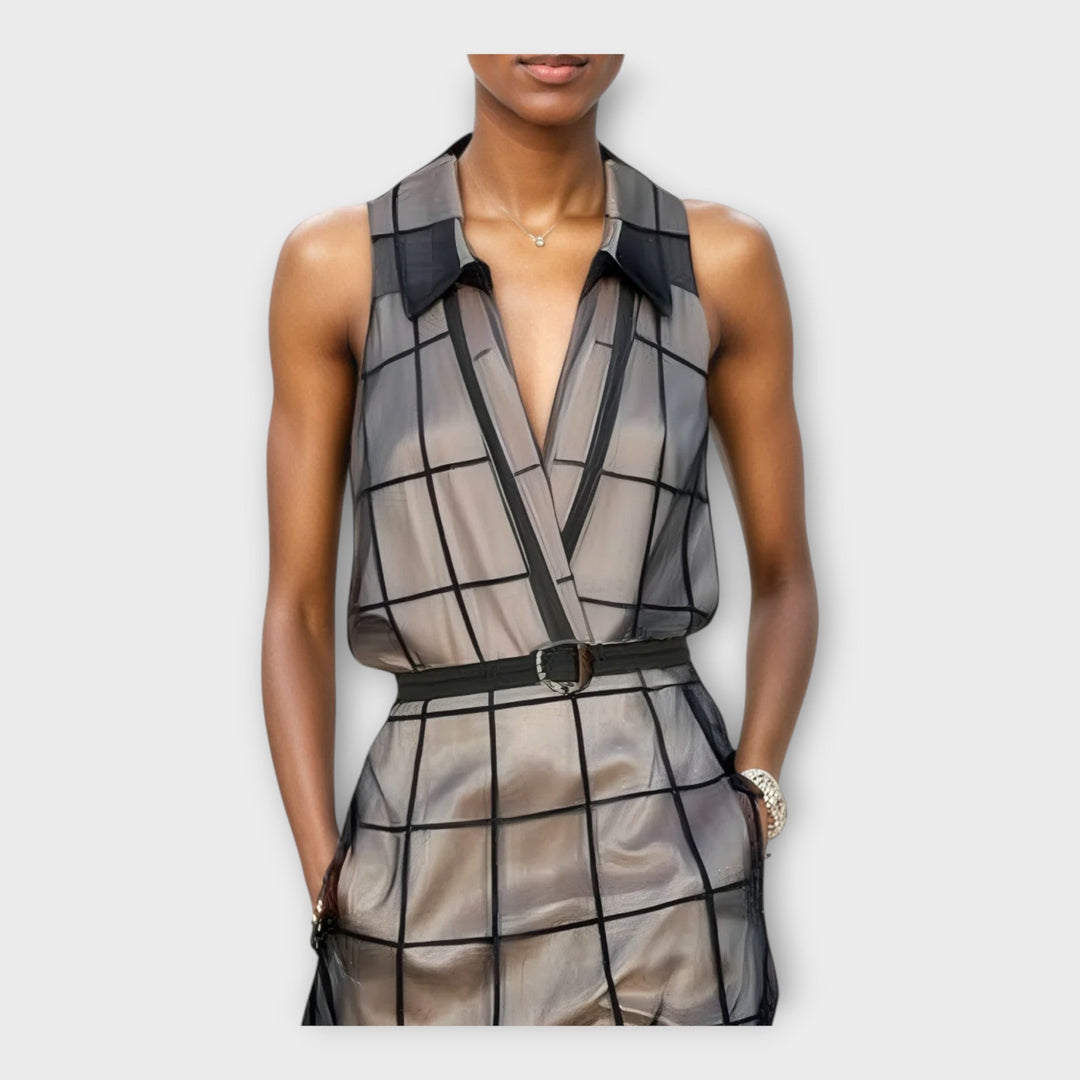 Adéla – Elegantní Šaty s Moderními Detaily a Rafinovaným Designem