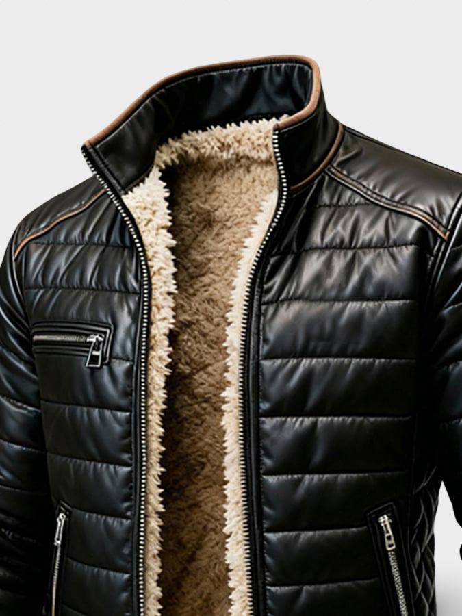 BRUNON - LUXUSNÍ ZATEPLENÁ BUNDA S MĚKKOU PODŠÍVKOU