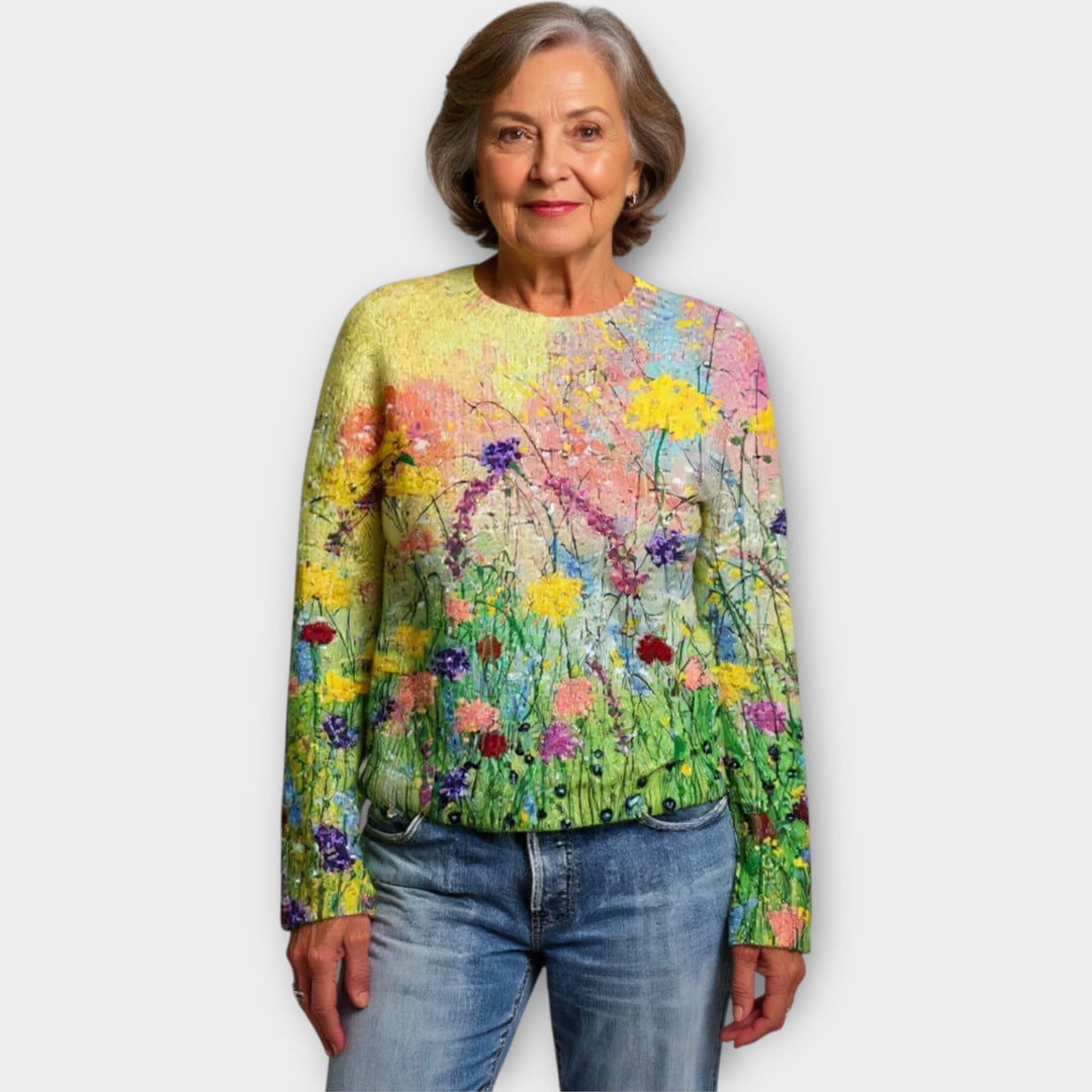 Adéla – Svetr s Uměleckým Designem