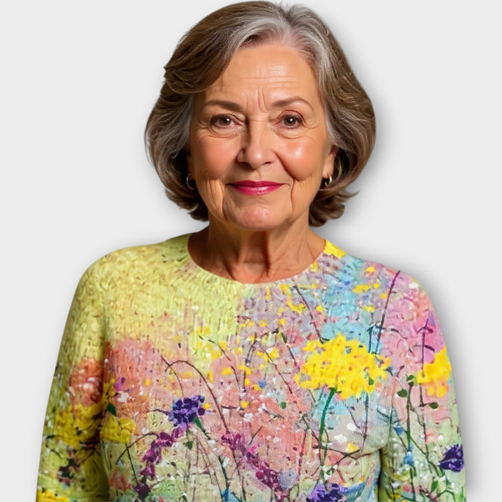 Adéla – Svetr s Uměleckým Designem