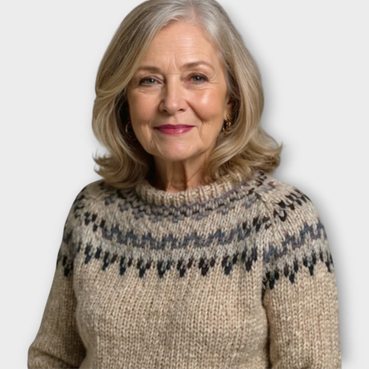 Adéla – Svetr s Klasickým Vzorem