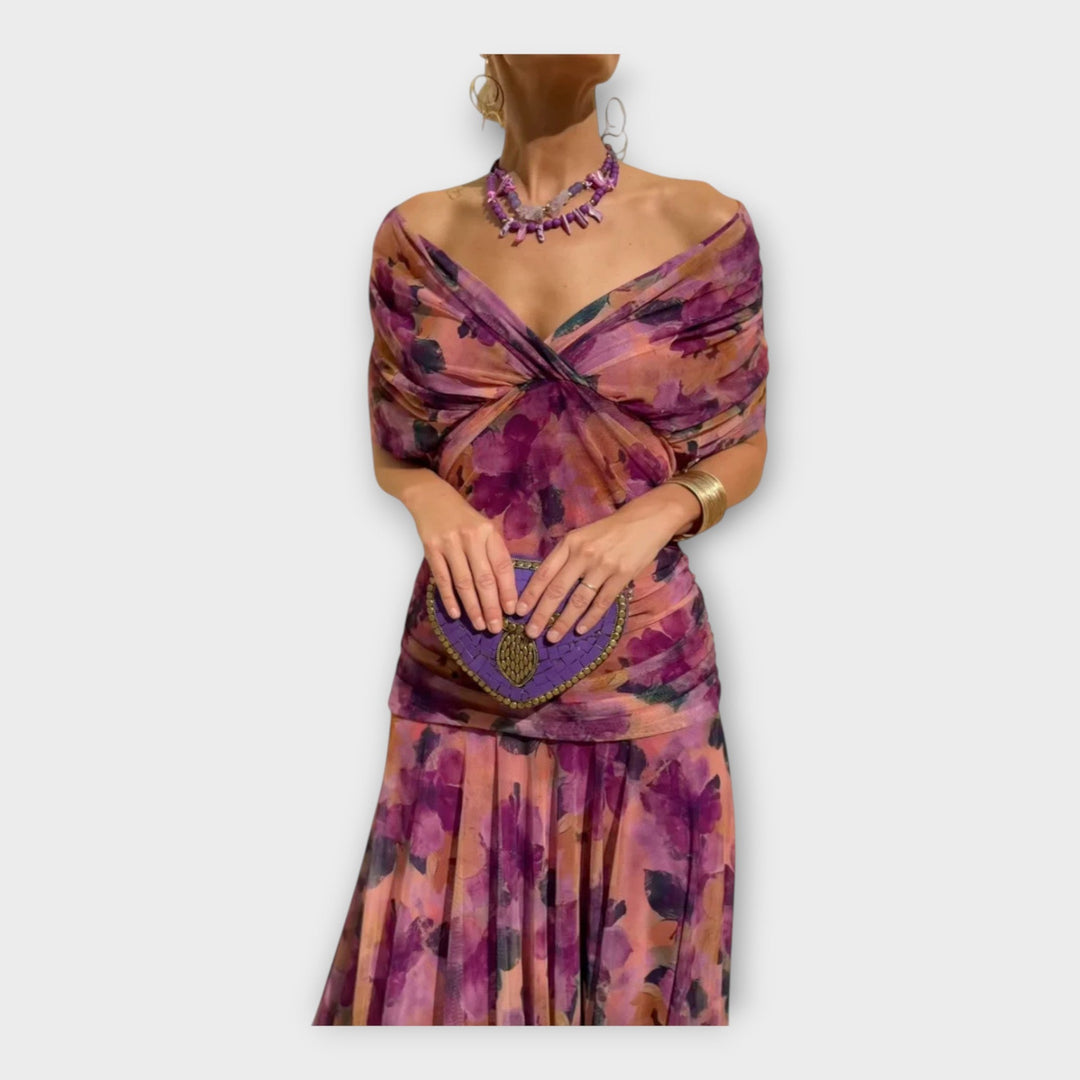 Adéla – Vzdušné Šaty s Působivým Výstřihem