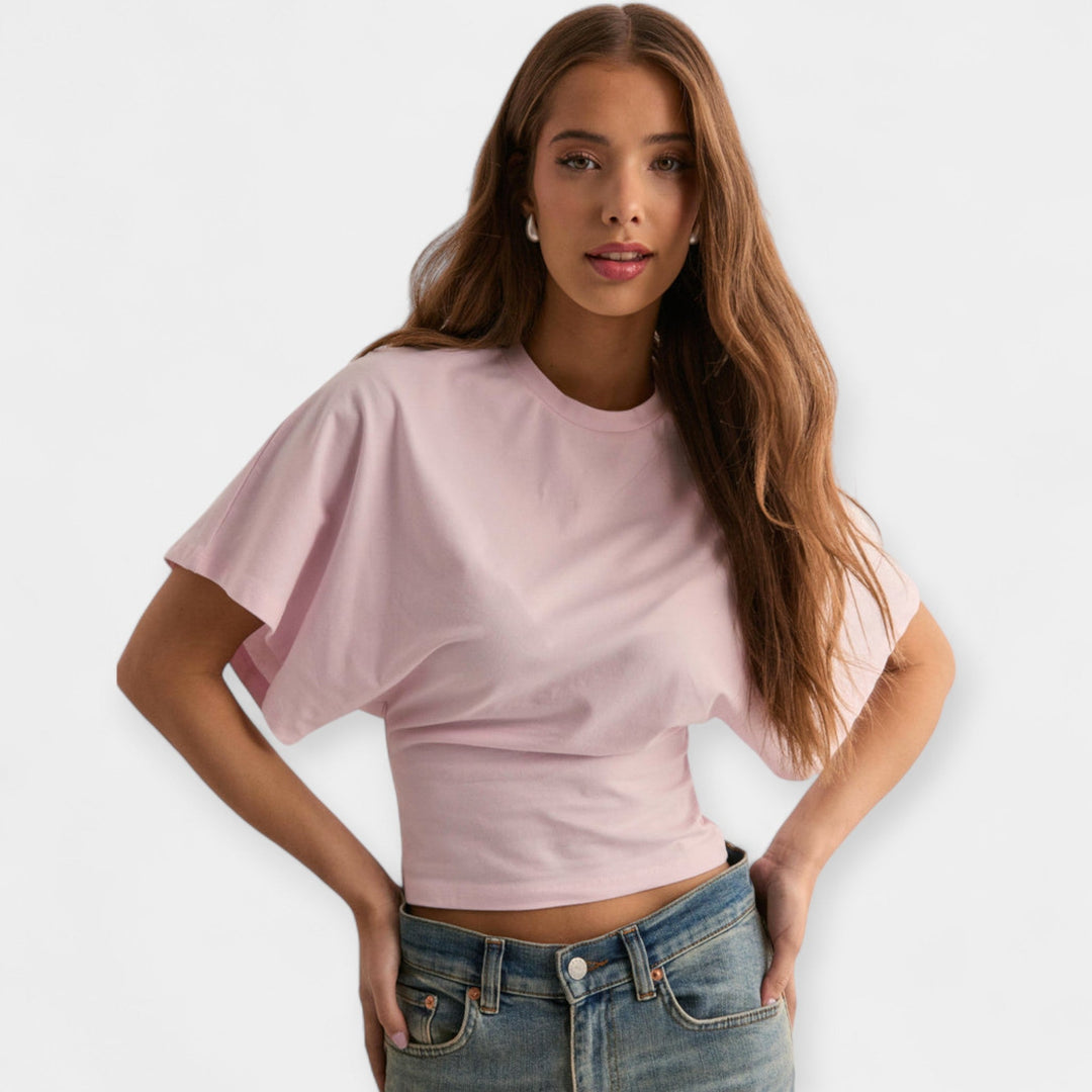 Adéla – Tričko s Pohodlnými Širokými Rukávy