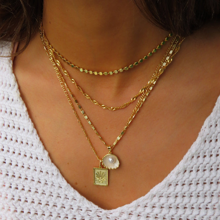 Sofia – Náhrdelník se Slunečním Vzorem