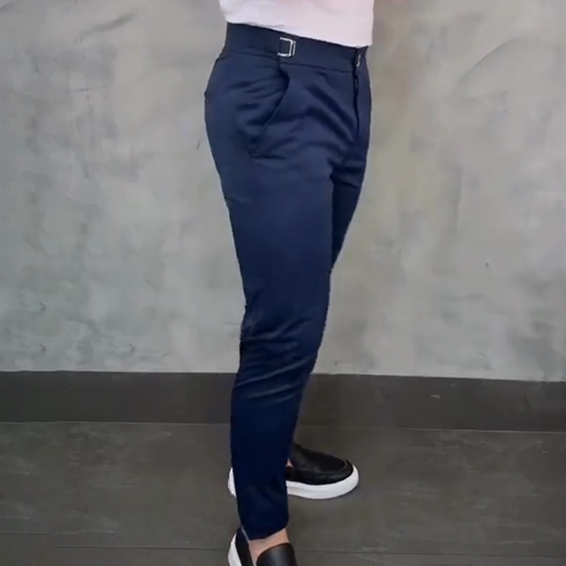 Massimo - Pánské Slim Fit Stretch Kalhoty